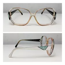 Lentes Vintage Tiffany Años 70 Gafas Mariposa Geek