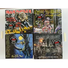 Iron Maiden Box Cd 4 Unidades Lacrados - Extremamente Raro