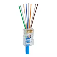 Conector Vazado Rj45 [100 Un.]