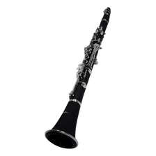 Clarinete Shelter Bb Sib 17 Chaves Abs Profissional Com Case