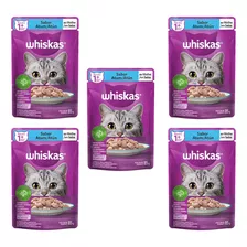 Whiskas Sache Gatos Adultos Atum 85g 5 Unid