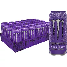 Monster Energy Ultra Violet, Bebida Energética Sin Azúcar, 1