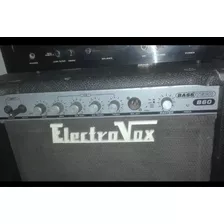 Amplificador Electrovox 60 W (bajo) + Bafle 4 Parlantes 10 