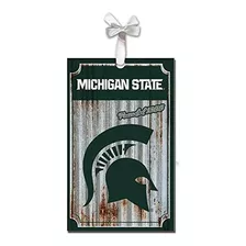 Team Sports America Michigan State Spartans Ondulado Ornamen