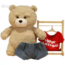 30cm Divertido Oso De Peluche Ted Teddy Bear Happy Birthday