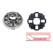 Flange Coroa + Coxim Coroa Sundown Max 125 / Hunter 125