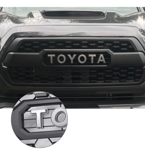 Parrilla Frontal Trd Pro Toyota Tacoma 2016 2017 2018 2019 Foto 5