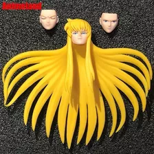 Escultura De Saint Seiya Myth Cloth Ex Head/3 Caras+cabello