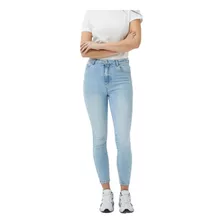 Jean Mujer Chupin Crop Elastizado Bora Jeans