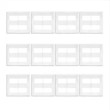 12 Placas 4x4 4 Modulos Horizontais Fame Evidenc C/ Suporte
