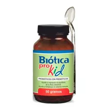 Biótica® Pro Kid Polvo 50g | Probióticos + Prebióticos