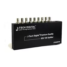 J-tech Digital ® Splitter Sdi De Calidad Superior 1x8 Admite