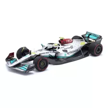 Minichamps F1 1/18 Mercedes W13 Espanha 2022 L. Hamilton #44