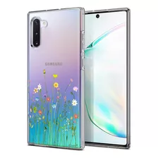 Funda Para Galaxy Note 10 Transparente Con Diseno Suave T