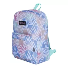 Mochila Winth Tie Dye E Formas Geométricas Cores