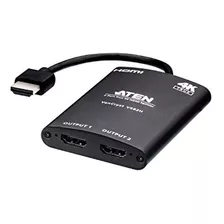 Cable Hdmi - Aten True 4k Hdmi Splitter 2 Port Vs82h, Hdmi 2