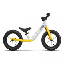 Bicicleta Balance Royal Baby Pro Mg | Plata/amarillo