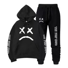 Conjunto Moletom E Calça Slim Lil Peep The Peep Show