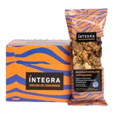 Barra De Cereal Integra Base Chocolate Y Arándanos Por 10 U.