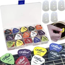 Plumillas Puas Duradera Para Guitarra O Bajo Con Caja,150pzs