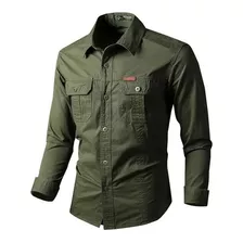 Camisa Militar De Combate Táctico Para Hombres Del Ejército