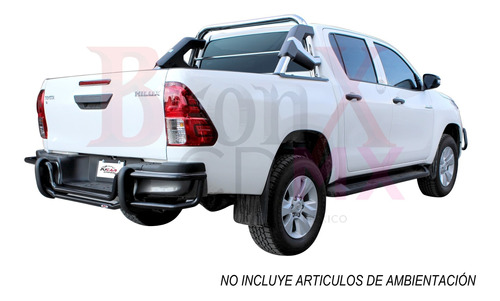 Bumper Burrera Trasera Toyota Hilux 2016-2021 Foto 2