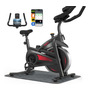 Bicicleta Ergométrica Spinning Mzy 680 15 Kg Bluetooth Preto