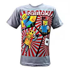 Remera Roblox Doble Estampa Calidad Premium