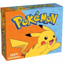 Calendario De Escritorio 2024 Pokemon