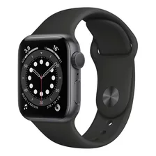 Apple Watch Series 6 (gps) - Caja De Aluminio Gris Espacial De 40 Mm - Correa Deportiva Negro