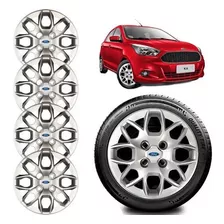 Juego De 4 Tasas Ford Ka Aro 14 2017 2018 2019 2020