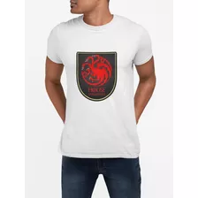 Polera House Of Dragons Targaryen Estampada Algodon