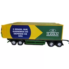 Escala 1/32 Iveco Rodo Bau Dolly S Way 09 Eixo Bi Trem Havan