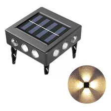 Luminária Espeto De Jardim Energia Solar Arandela Super Led