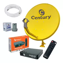 Antena Parabólica Ku 60cm Century C/ Midiabox Se Completa 5g