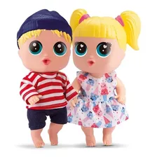 Brinquedo Boneca Baby Buddies Gemeos 697