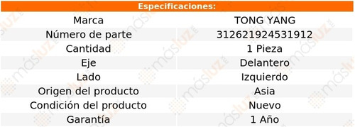 Faro Niebla Del Izq Volkswagen Passat 16/18 Tong Yang Foto 2