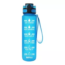 Botella De Agua Con Cita Motivacional, Tritan, Libre Bpa. 