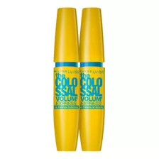 Kit Maybelline The Colossal Volum'express Waterproof 2x9,2ml
