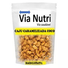 Castanha De Caju Caramelizada 1kg Sabor Coco Crocante Top
