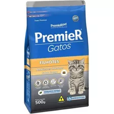 Ração Gato Filhote Amb. Interno Frango 500g Premier