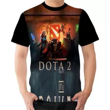 Camiseta Arte Logo Videogame Dota Defense Of The Ancients #