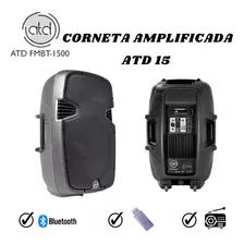 Corneta Amplificada 15 Atd 1500 W Bluetooth Usb Fm 