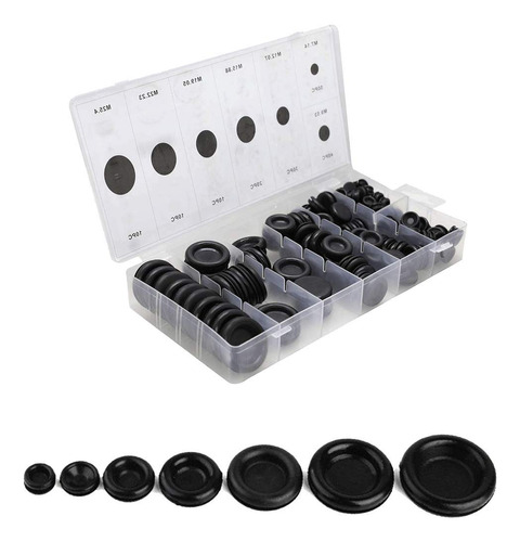 Foto de Rubber Grommet Firewall Hole Plug Set Electrical Wire G...