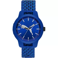 Reloj Pulsera Puma P5057 Del Dial Azul