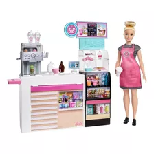 Barbie Careers Cafetería Muñeca Para Niñas