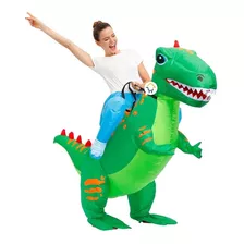 Disfraz Dinosaurio T-rex Inflable Montable Halloween Direx