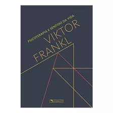 Livro Psicoterapia E Sentido Da Vida - Frankl, Viktor [2016]