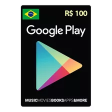 Google Play Brasil 100 Play Store Android Egift Card