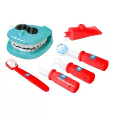 Dr Dentista Kit Doutor Infantil Faz De Conta - Samba Toys